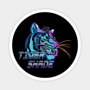 TigerShade (Neon Tiger version) Magnet